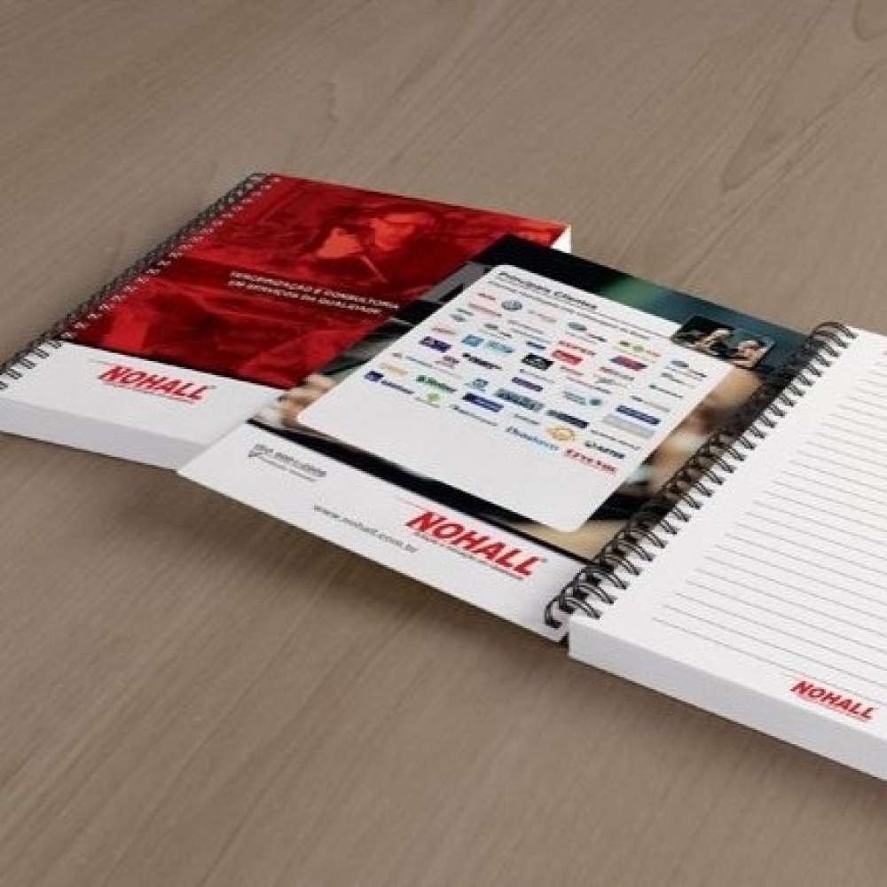 CADERNO C/ OU SEM LAMINAÇÃO 15 CM LARG-BCCAD123