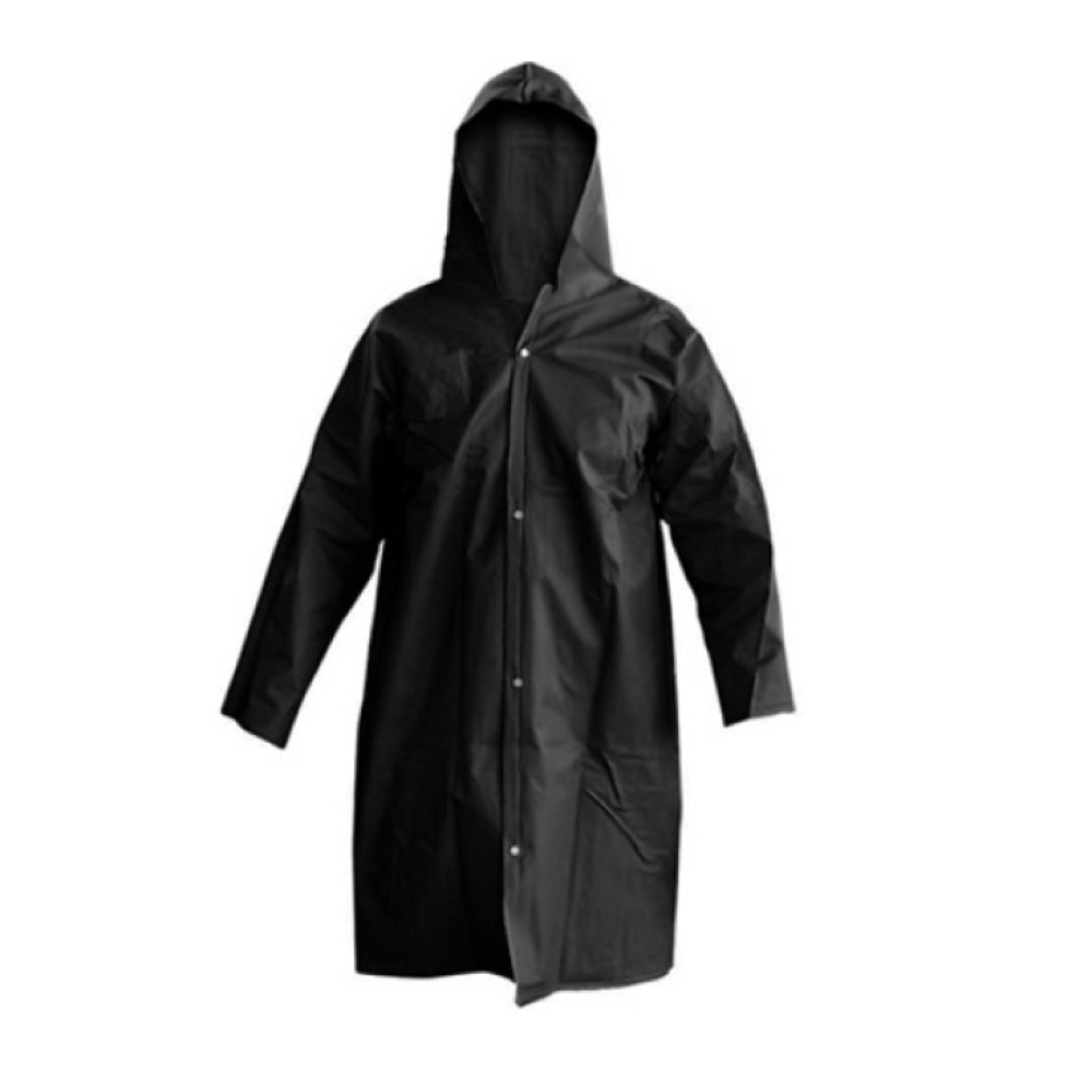 Capa de Chuva Pvc Preta Ca 48345-Kseg-CAPA48345