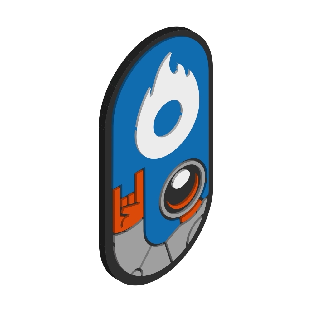 Chaveiro Emborrachado-CHVEMB01