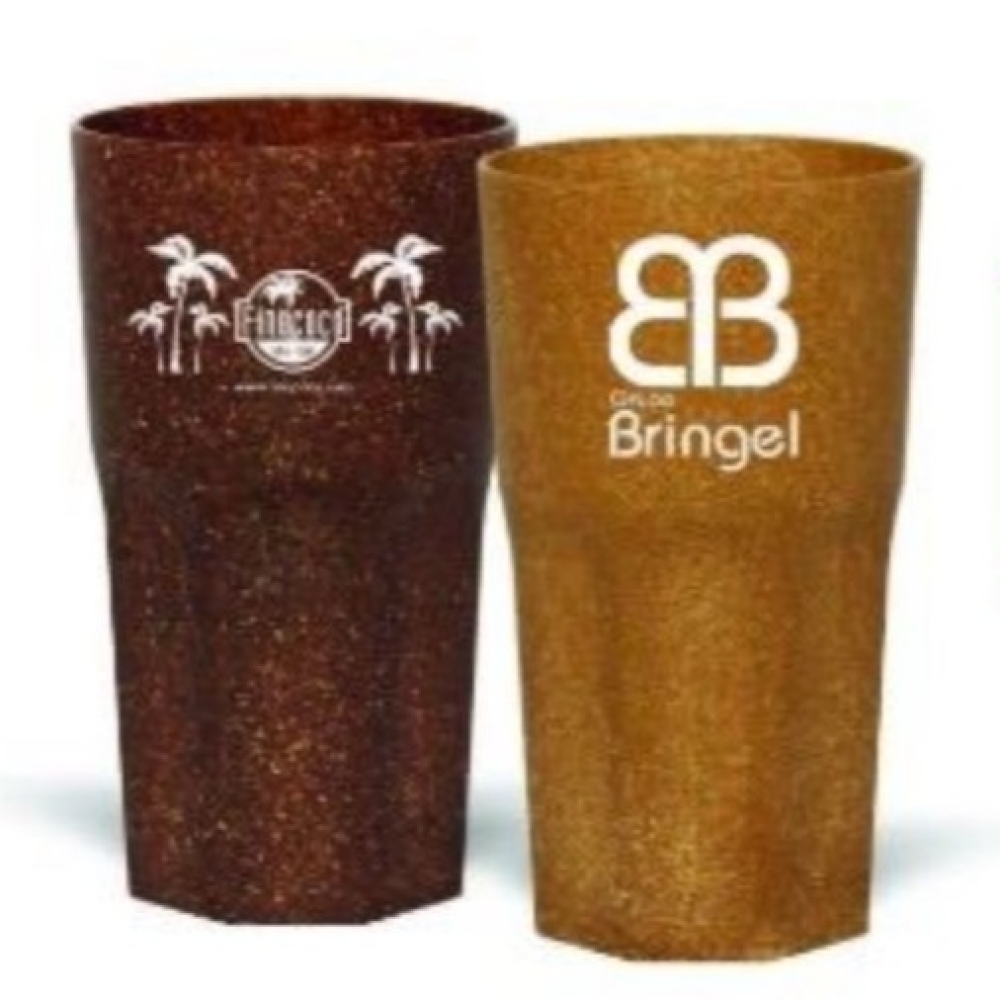 Copo 380ml em fibra natural-Copo 380ml em fibra natural