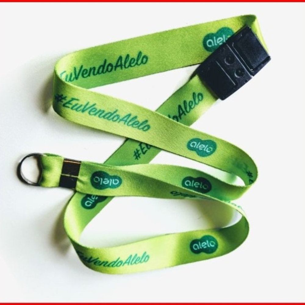 Cordão para Crachá com Trava de Segurança-BC0009DE