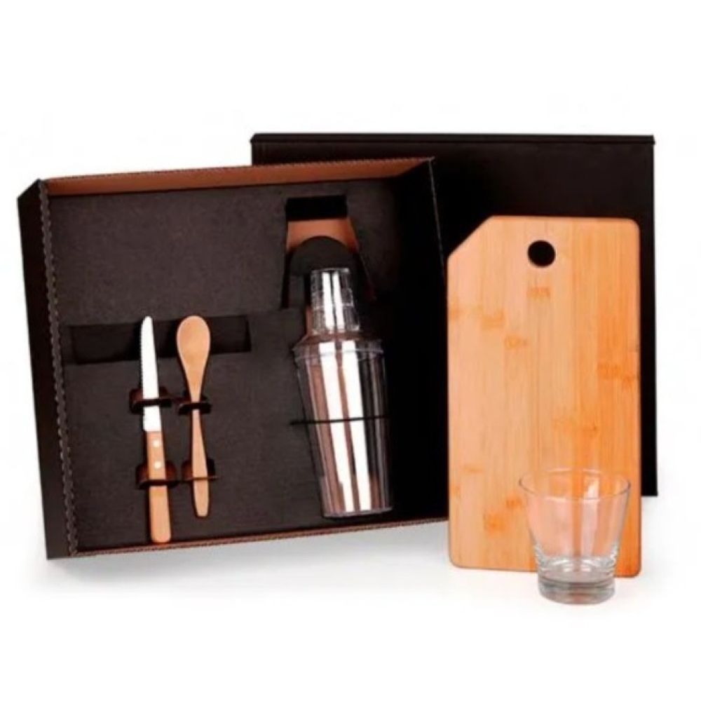 KIT PARA CAIPIRINHA E DRINKS - 5 PÇS