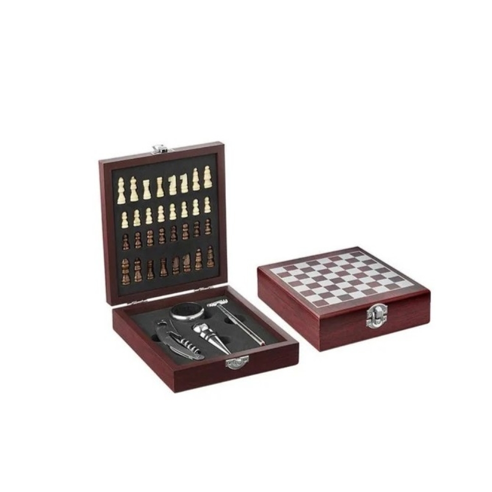 KIT VINHO JOGO DE XADREZ-BCDIF-0001