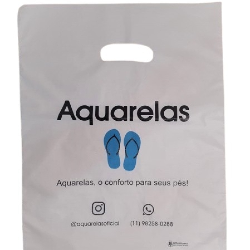 Sacola Plastica Boca de Palhaço - 30x40-BCEMPLA-0001