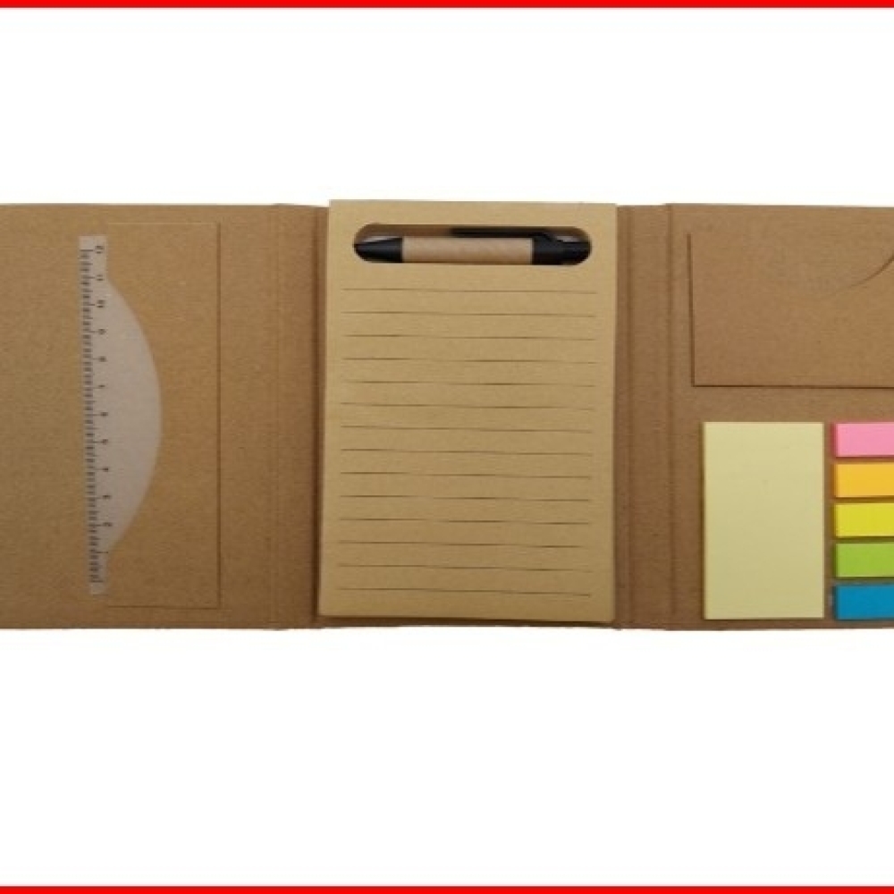 bloco com post it e caneta  -bchb212