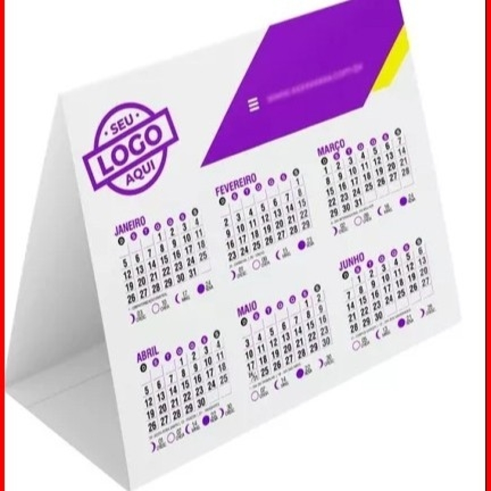 calendário de mesa liso -bccalendariomesaliso